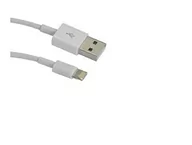 Kable USB - Kabel USB MicroConnect Lightning 1m Biały LIGHTNING1 - miniaturka - grafika 1