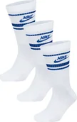 Skarpety termoaktywne - Nike Skarpety NK NSW Everyday Essential CR white-blue DX5089 105 34-38 - miniaturka - grafika 1