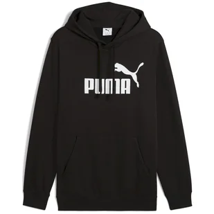 Męska bluza Puma ESS No. 1 Logo Hoodie FL Rozmiar: L / Kolor: czarny - Bluzy sportowe męskie - miniaturka - grafika 1