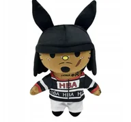 Maskotki i pluszaki - PLUSZAK PLAYBOI CARTI HELLO KITTY PRZYTULANKA MASKOTKA RAP PREZENT - miniaturka - grafika 1