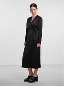 Sukienki - YAS Sukienka codzienna Pella 26030740 Czarny Regular Fit - miniaturka - grafika 1