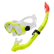 Sprzęt do nurkowania - Dziecięcy Zestaw do nurkowania MARTES ESSENTIALS IZZOS JR SET M000212616 – Żółty - miniaturka - grafika 1