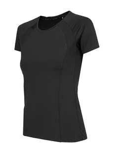 4F T-shirt funkcyjny w kolorze czarnym - Koszulki sportowe damskie - miniaturka - grafika 1
