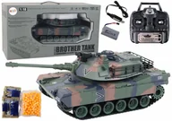 Akcesoria i części modelarskie - Czołg Zdalnie Sterowny RC 1:18 Armata Dym Tarcza Dźwięki Moro - miniaturka - grafika 1