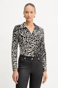 Morgan koszula damska kolor czarny regular z kołnierzykiem klasycznym TEOL - Koszule damskie - miniaturka - grafika 1