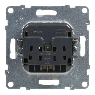 Legrand Gniazdo 2P+Z - 16 A - 250 V~ - zaciski śrubowe, BIAŁY SUNO - Gniazdka elektryczne - miniaturka - grafika 1