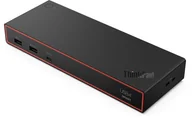 Stacje dokujące i replikatory portów - Stacja/replikator Lenovo ThinkPad USB4 Smart Dock 5500 Przewodowy czarny 40BC0100SA - miniaturka - grafika 1