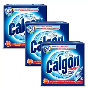 Zestaw Calgon 3w1 Tabletki Odkamieniacz do Pralki 45szt - Środki do prania - miniaturka - grafika 1