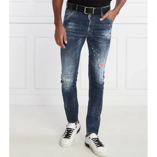 Dsquared2 Jeansy Cool guy jean | Tapered fit - Spodnie męskie - miniaturka - grafika 1