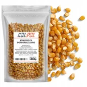Popcorn - KUKURYDZA POPCORN 1kg Ziarno do prażenia bez soli naturalna jakość Kol-Pol - miniaturka - grafika 1