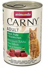 Animonda Cat Carny Adult smak: indyk i królik 6 x 400g - Mokra karma dla kotów - miniaturka - grafika 1