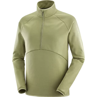 Koszulki sportowe męskie - BLUZA SALOMON ESSENTIAL WARM HZ MID M C22282 - grafika 1