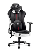Fotele gamingowe - Fotel gamingowy Diablo X-Player 2.0 King (XL): Fotel Diablo X-Player 2.0 King: Biało-czarny - miniaturka - grafika 1