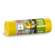 Worki na śmieci - Worki do segregacji 60 l plastik 16 sztuk - miniaturka - grafika 1