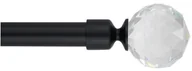 Karnisze - Zakończenie karnisza Cristal 19 mm czarny - miniaturka - grafika 1