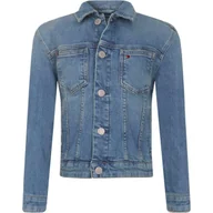 Kurtki i płaszcze dla chłopców - Tommy Hilfiger Jeansowa kurtka Oversize fit - miniaturka - grafika 1