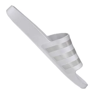 Klapki adidas Adilette Aqua M EF1730 białe szare - Klapki i japonki męskie - miniaturka - grafika 1