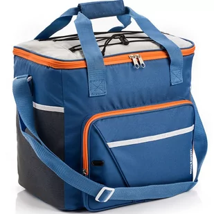 Lumarko Torba Termiczna Meteor Frosty Niebiesko-szara 74596! - Torby sportowe - miniaturka - grafika 1