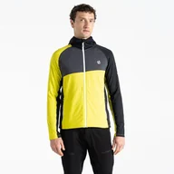 Bluzy sportowe męskie - Męska bluza Dare 2b Touring Stretch Rozmiar: XL / Kolor: żółty/czarny - miniaturka - grafika 1
