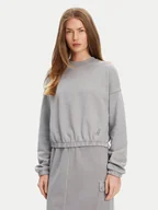 Bluzy damskie - United Colors Of Benetton Bluza 39BLD109O Szary Regular Fit - miniaturka - grafika 1