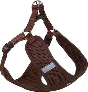 Nobby Nobby Mesh Reflect Szelki M Brązowe 48-56cm - Szelki dla psów - miniaturka - grafika 1