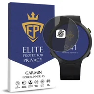 Akcesoria do smartwatchy - FOLIA 5D PRYWATYZUJĄCA SZKŁO ANTI-SPY DO GARMIN FORERUNNER 45 CAŁY EKRAN - miniaturka - grafika 1