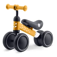 Rowerki biegowe - Rowerek biegowy trójkołowy jeździk dla dzieci lekki Ricokids żółto-czarny - miniaturka - grafika 1