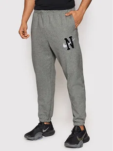 Nike Spodnie dresowe Sportswear Club Fleece DQ5389 Szary Regular Fit - Spodnie sportowe męskie - miniaturka - grafika 1