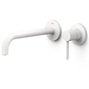 Element naścienny do podtynkowego korpusu baterii umywalkowej Tres Study biały mat 26230022BM - Baterie umywalkowe - miniaturka - grafika 1