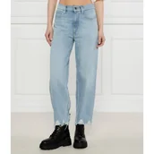 Spodnie damskie - Pinko Jeansy ESTELLE | Straight fit - miniaturka - grafika 1