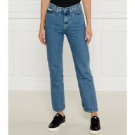 Spodnie damskie - CALVIN KLEIN JEANS Jeansy Straight fit - miniaturka - grafika 1