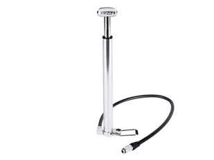 Lezyne Pompka Micro Floor Drive HP ABS srebrny / Wersja zestawu: podstawowy LZN-1-MP-MFDR-V2HP - Akcesoria rowerowe - miniaturka - grafika 1