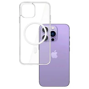 Etui 3MK MagCase do Apple iPhone 14 Pro Przezroczysty - Etui i futerały do telefonów - miniaturka - grafika 1