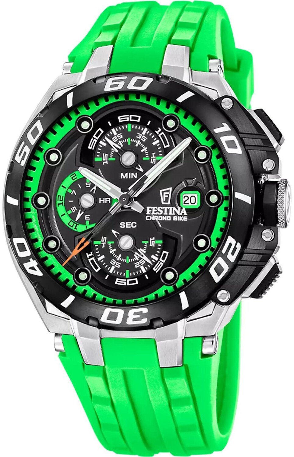 Zegarek Festina Zegarek męski Festina F20755-6 zielony