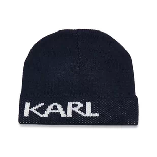 Karl Lagerfeld Czapka | z dodatkiem wełny - Czapki męskie - miniaturka - grafika 1