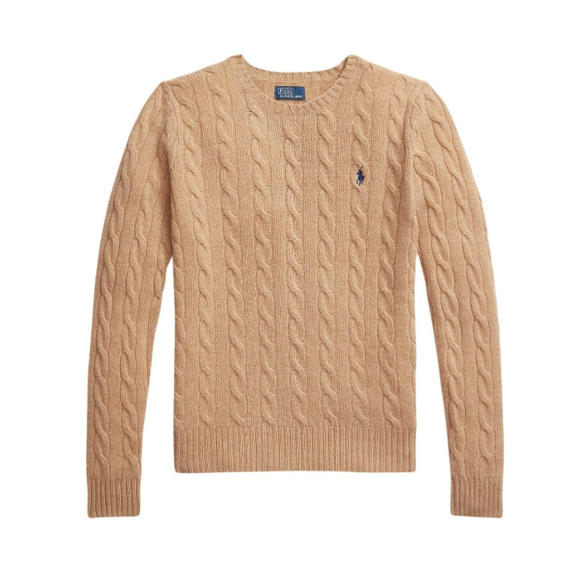 maglioni donna ralph lauren - julianna-long sleeve-pullover - beige