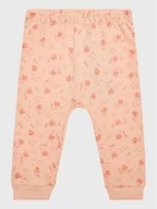 Spodnie i spodenki dla dziewczynek - United Colors Of Benetton Spodnie dresowe 3XPKAF00E Różowy Regular Fit - miniaturka - grafika 1