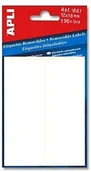 Etykiety do drukarek - APLI 2565 etykiety, dwustronne, 38,0 x 102,0 mm, białe - miniaturka - grafika 1