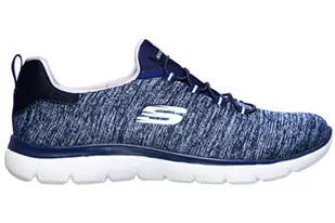 Skeakersy Skechers Summits Quick - 12983-NVPR - 41 - Buty sportowe damskie - miniaturka - grafika 1