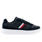 Buty sportowe męskie - Buty Tommy Hilfiger Lightweight Leather FM0FM04427-DW5 - granatowe - miniaturka - grafika 1