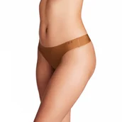 Majtki damskie - Damska bielizna treningowa (3-pack) Under Armour UA Pure Stretch NS Thong - brązowa - miniaturka - grafika 1