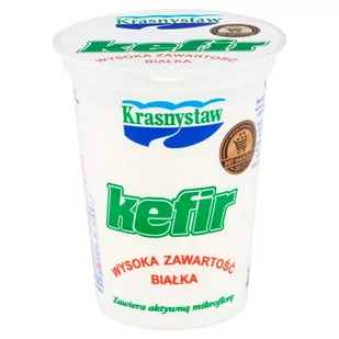 Krasnystaw Kefir 400 g - Soki i napoje niegazowane - miniaturka - grafika 1