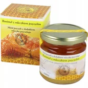 Miód - BONIMED Bonimel miód pszczeli z dodatkiem mleczka pszczelego 250g - miniaturka - grafika 1