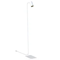 Lampy stojące - Nowodvorski Lampa podłogowa stojąca MONO 120cm 10W GU10 biały złoty 7714 - miniaturka - grafika 1