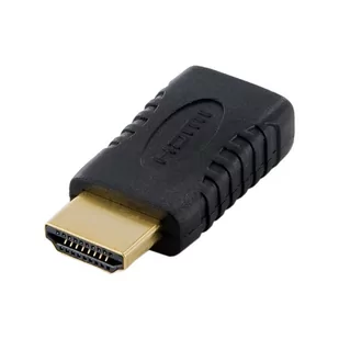 4World Adapter HDMI [M] > mini HDMI typ C [F], czarny 08724 - Adaptery i przejściówki - miniaturka - grafika 2