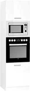Szafka pod piekarnik 60 VITA D60PK MV/2133 P/L biała połysk STOLKAR - Szafki kuchenne - miniaturka - grafika 1