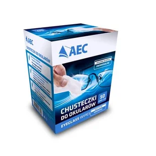 Chusteczki nawilżane do okularów - 50 sztuk - Inne artykuły czyszczące - miniaturka - grafika 1