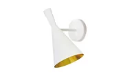 Lampy ścienne - Lumina Deco LAMPA ŚCIENNA KINKIET LOFTOWY BIAŁY FOGGI W1 LDW 7712-A (WT) - miniaturka - grafika 1