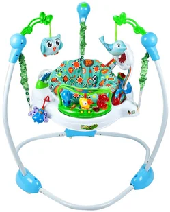 Skoczek Interaktywny Jumper Edukacyjny Obrotowy Trampolina - Skoczki dla dzieci - miniaturka - grafika 1