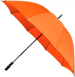 Bardzo Duża, Wytrzymała Parasolka W Kolorze Pomarańczowym - Parasole - miniaturka - grafika 1
